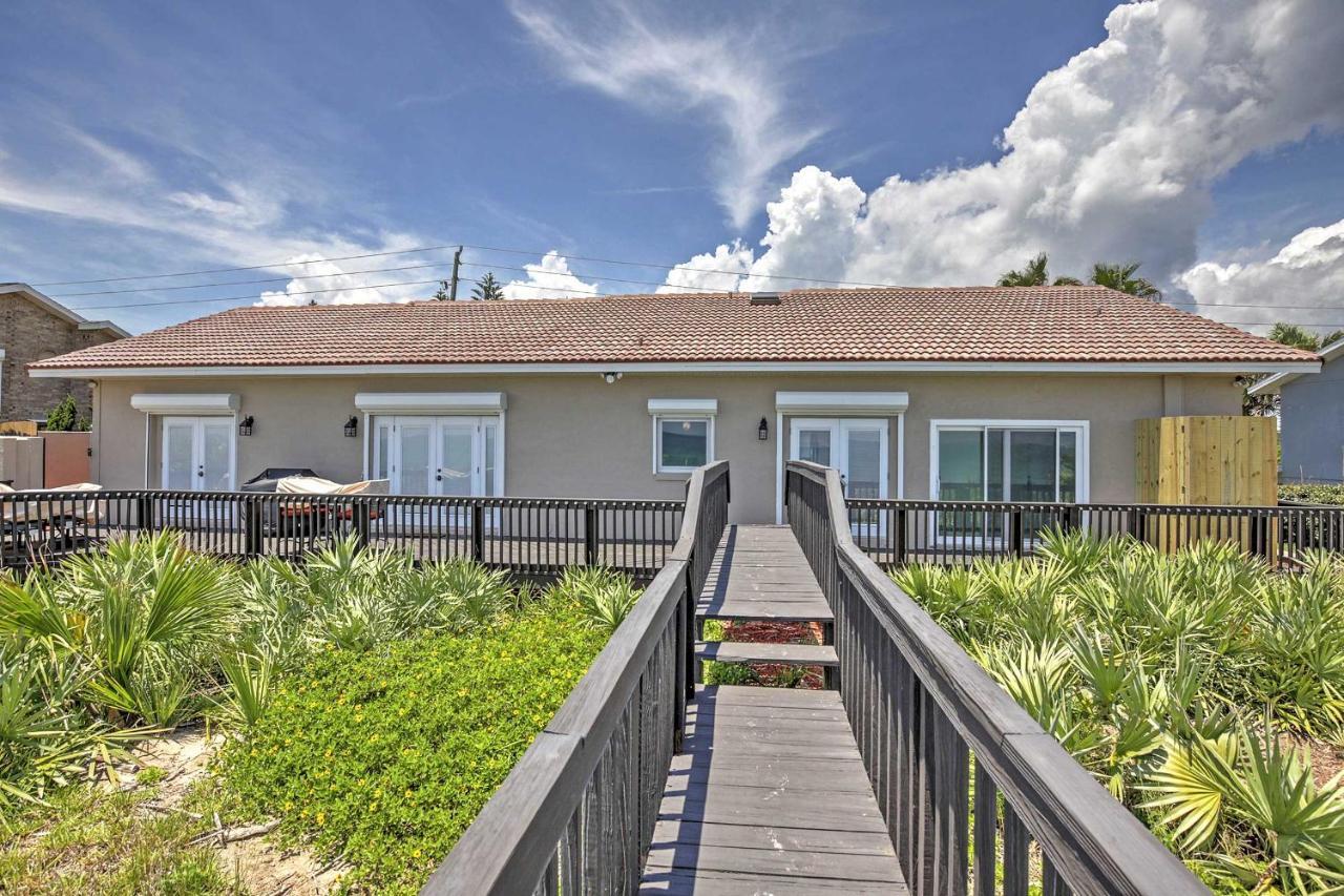 Oceanfront Oasis In Flagler Beach With Deck And Views! エクステリア 写真